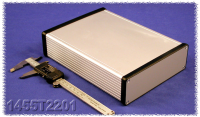 1455T2201 (1455 Series Enclosures - Hammond) - Silver - 220mm x 165mm x 52mm - Aluminium - IP54