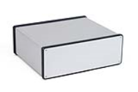 1455U1601 (1455 Series Enclosures - Hammond) - Silver - 160mm x 191mm x 66mm - Aluminium - IP54