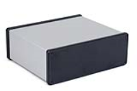 1455U1602 (1455 Series Enclosures - Hammond) - Silver - 160mm x 191mm x 66mm - Aluminium - IP54