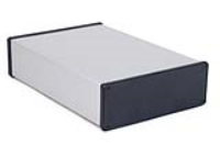 1455U2802 (1455 Series Enclosures - Hammond) - Silver - 280mm x 191mm x 66mm - Aluminium - IP54