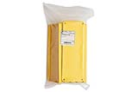 1455UPLY-10 (1455 Series Enclosures Closed Plastic End Cap - Hammond) - Yellow - ABS Plastic