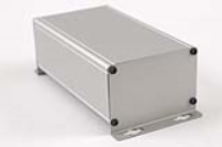 1455ZT1601 (1455ZT Series Enclosures - Hammond) - Silver - 160mm x 89mm x 56mm - Aluminium - IP54