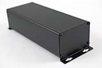 1455ZT2201BK (1455ZT Series Enclosures - Hammond) - Black - 220mm x 89mm x 56mm - Aluminium - IP54