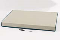 1456WL1WHBU (1456 Series Enclosures - Hammond) - Beige/Blue - 508mm x 287mm x 89/38mm - Aluminium - IP31