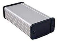 1457C1201E (1457-EMI Series Enclosures - Hammond) - Silver - 120mm x 59mm x 31mm - Aluminium - IP54