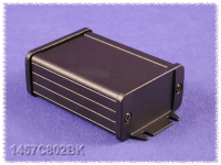 1457C802BK (1457 Series Enclosures - Hammond) - Black - 80mm x 59mm x 31mm - Aluminium - IP65