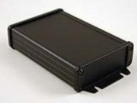 1457J1202BK (1457 Series Enclosures - Hammond) - Black - 120mm x 84mm x 28mm - Aluminium - IP65