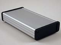 1457J1601 (1457 Series Enclosures - Hammond) - Silver - 160mm x 84mm x 28mm - Aluminium - IP65