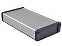 1457J1601E (1457-EMI Series Enclosures - Hammond) - Silver - 160mm x 84mm x 28mm - Aluminium - IP54