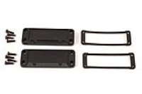 1457JWPF (1457 Series End Plates - Hammond) - Black - 16mm x 87mm x 31mm - Aluminium (Die-Cast Alloy) - IP65