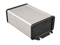 1457K1202E (1457-EMI Series Enclosures - Hammond) - Silver - 120mm x 84mm x 44mm - Aluminium - IP54