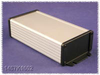 1457K1602 (1457 Series Enclosures - Hammond) - Silver - 160mm x 84mm x 44mm - Aluminium - IP65