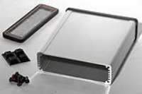 1457L1201E (1457-EMI Series Enclosures - Hammond) - Silver - 120mm x 104mm x 32mm - Aluminium - IP54