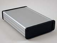 1457L1601 (1457 Series Enclosures - Hammond) - Silver - 160mm x 104mm x 32mm - Aluminium - IP65