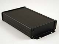 1457L1602BK (1457 Series Enclosures - Hammond) - Black - 160mm x 104mm x 32mm - Aluminium - IP65