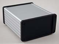 1457N1201 (1457 Series Enclosures - Hammond) - Silver - 120mm x 104mm x 55mm - Aluminium - IP65