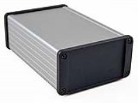 1457N1601E (1457-EMI Series Enclosures - Hammond) - Silver - 160mm x 104mm x 55mm - Aluminium - IP54