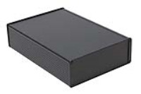 1457U2801BK (1457 Series Enclosures - Hammond) - Black - 280mm x 191mm x 68mm - Aluminium - IP65