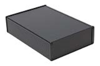 1457U2801EBK (1457-EMI Series Enclosures - Hammond) - Black - 280mm x 191mm x 68mm - Aluminium - IP54