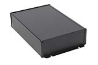 1457U2802BK (1457 Series Enclosures - Hammond) - Black - 280mm x 191mm x 68mm - Aluminium - IP65