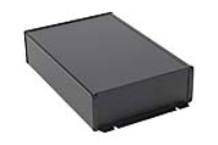 1457U2802EBK (1457-EMI Series Enclosures - Hammond) - Black - 280mm x 191mm x 68mm - Aluminium - IP54