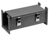 1485BJ (1485 Series Type 12 Lay-In Wireway - Hammond Manufacturing) - ANSI 61 Grey - 64mm x 64mm