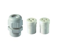 15051UMzXz (Uni-Dicht cable gland PG9/11 with multiple hole sealing insert, see comments - Hylec APL Electrical Components)