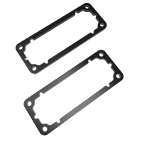 1550AEGASKET (1550 Series IP66 Sealing Kits - Hammond) - Black - 89mm x 35mm x 3mm - EVA Foam - IP66