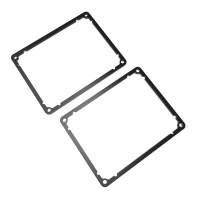 1550CEGASKET (1550 Series IP66 Sealing Kits - Hammond) - Black - 115mm x 91mm x 3mm - EVA Foam - IP66