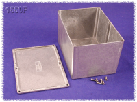 1550F (1550 Series Enclosures - Hammond) - Silver - 171mm x 121mm x 101mm - Aluminium (Die-Cast Alloy) - IP54