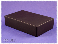 1550JBK (1550 Series Enclosures - Hammond) - Black - 275mm x 175mm x 62mm - Aluminium (Die-Cast Alloy) - IP54