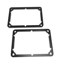 1550PEGASKET (1550 Series IP66 Sealing Kits - Hammond) - Black - 80mm x 55mm x 3mm - EVA Foam - IP66