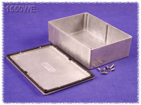 1550WE (1550 Series Enclosures - Hammond) - Silver - 171mm x 121mm x 51mm - Aluminium (Die-Cast Alloy) - IP66