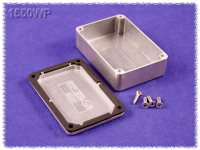 1550WP (1550 Series Enclosures - Hammond) - Silver - 80mm x 55mm x 21mm - Aluminium (Die-Cast Alloy) - IP66