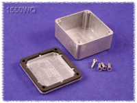 1550WQ (1550 Series Enclosures - Hammond) - Silver - 60mm x 55mm x 26mm - Aluminium (Die-Cast Alloy) - IP66