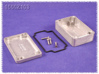 1550Z103 (1550Z Series Enclosures - Hammond) - Natural - 98mm x 65mm x 25mm - Aluminium (Die-Cast Alloy) - IP66