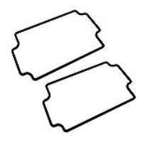 1550Z106GASKET (1550Z Series Sealing Kit - Hammond) - Black - 115mm x 65mm x 2mm - Silicone - IP66