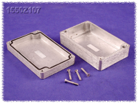 1550Z107 (1550Z Series Enclosures - Hammond) - Natural - 125mm x 81mm x 25mm - Aluminium (Die-Cast Alloy) - IP66