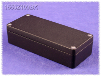 1550Z109BK (1550Z Series Enclosures - Hammond) - Black - 150mm x 64mm x 26mm - Aluminium (Die-Cast Alloy) - IP66