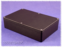 1550Z124BK (1550Z Series Enclosures - Hammond) - Black - 223mm x 147mm x 50mm - Aluminium (Die-Cast Alloy) - IP66