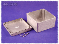 1550Z139 (1550Z Series Enclosures - Hammond) - Natural - 160mm x 160mm x 82mm - Aluminium (Die-Cast Alloy) - IP66