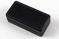 1551BBK (1551MINI Series Enclosures - Hammond) - Black - 50mm x 25mm x 15mm - ABS Plastic - IP54