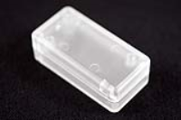 1551BCLR (1551MINI Series Enclosures - Hammond) - Transparent Clear - 50mm x 25mm x 15mm - ABS Plastic - IP54