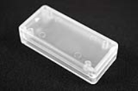 1551CCLR (1551MINI Series Enclosures - Hammond) - Transparent Clear - 65mm x 30mm x 15mm - ABS Plastic - IP54