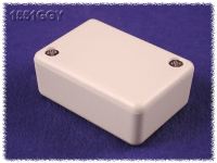 1551GGY (1551 Series Enclosures - Hammond) - Grey - 50mm x 35mm x 20mm - ABS Plastic - IP54