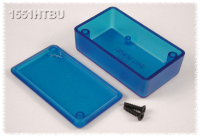 1551HTBU (1551 Series Enclosures - Hammond) - Transparent Blue - 60mm x 35mm x 20mm - ABS Plastic - IP54