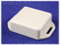 1551QFLGY (1551 Series Enclosures - Hammond) - Grey - 40mm x 40mm x 15mm - ABS Plastic - IP54