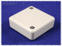 1551QGY (1551 Series Enclosures - Hammond) - Grey - 40mm x 40mm x 15mm - ABS Plastic - IP54