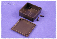 1551RBK (1551 Series Enclosures - Hammond) - Black - 50mm x 50mm x 20mm - ABS Plastic - IP54