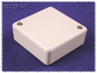 1551RGY (1551 Series Enclosures - Hammond) - Grey - 50mm x 50mm x 20mm - ABS Plastic - IP54